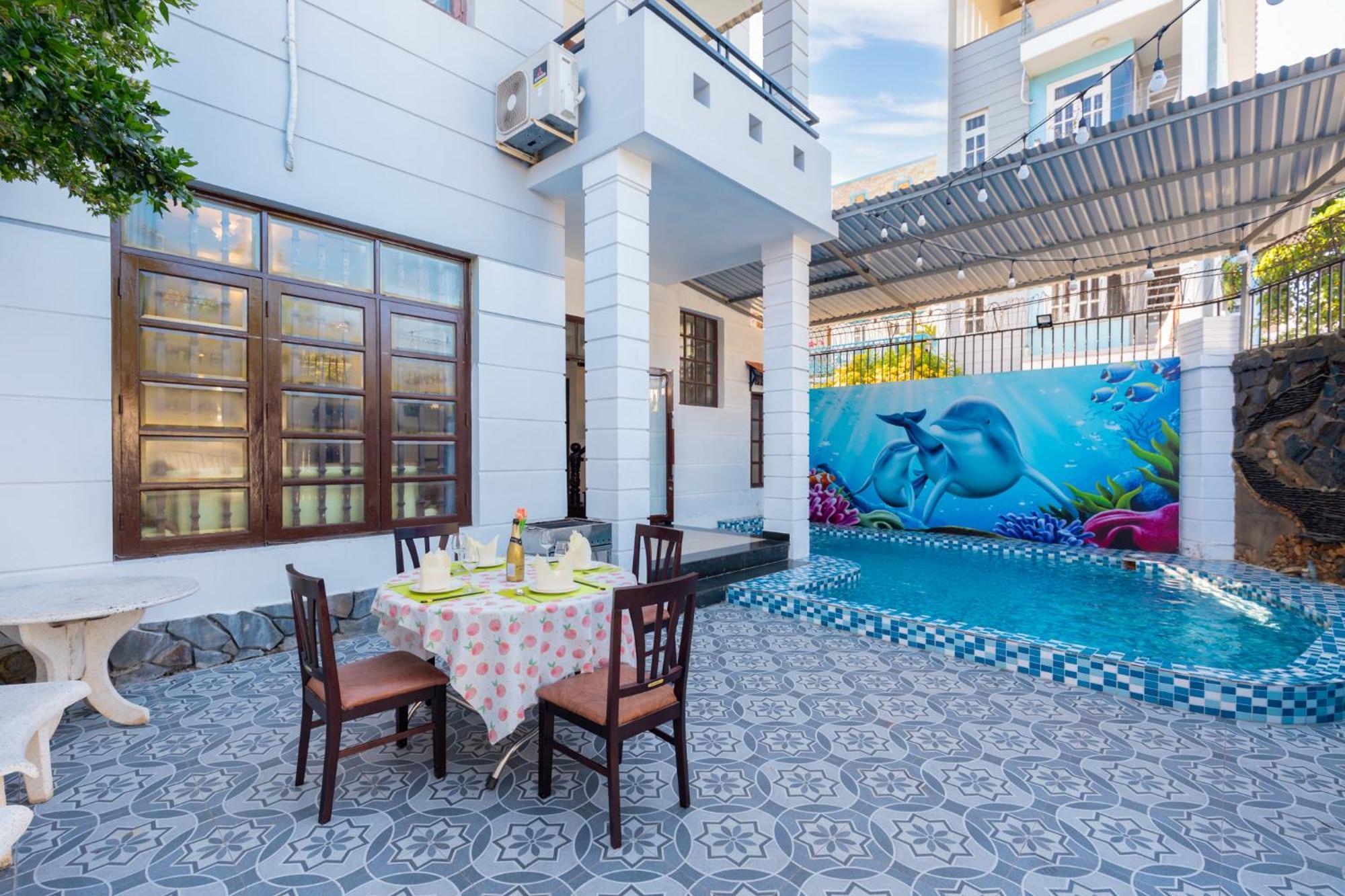 Villa Ho Boi 47 - Gan Bien Bai Sau - Phong Khach Co May Lanh Вунгтау Экстерьер фото
